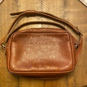 Leather crossbody